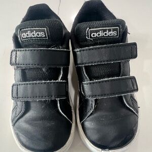 Adidas Kids Black Sneakers